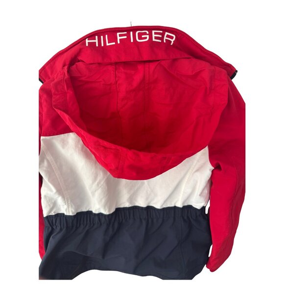 Tommy Hilfiger Regatta Water-Resistant Jacket Red White Blue Women's Small NEW - Picture 4 of 10